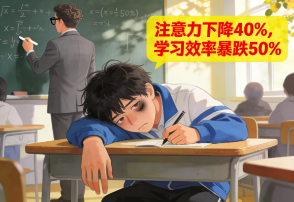 熬夜学习的隐形代价，效率低还伤记忆？