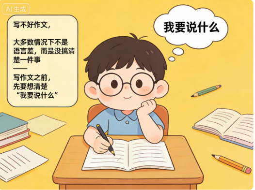 语文作文总写不好?先把这件事搞清楚