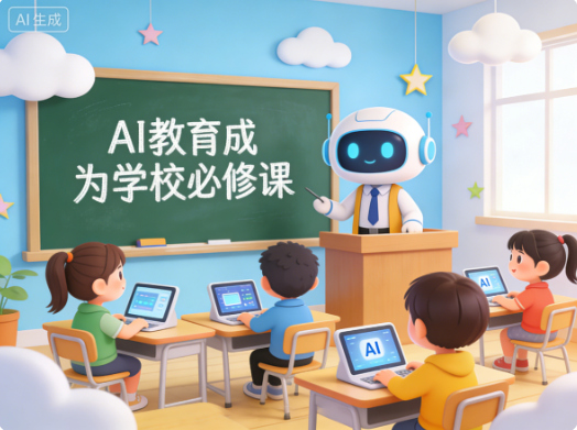 AI教育成为学校必修课