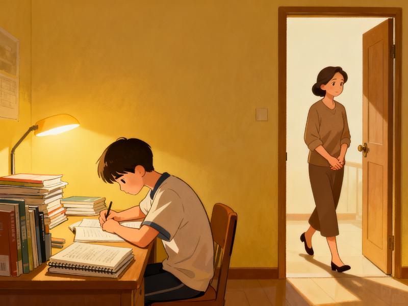 高三家长给孩子空间