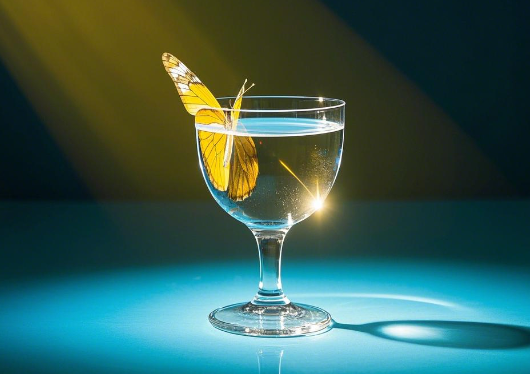 应用物理竞赛课堂：光现象酒杯中的蝴蝶透镜知识点例题讲解