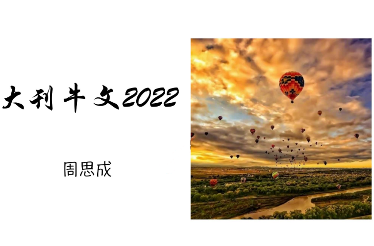 思思大王2022大刊牛文第一季（寒假）