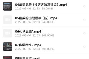 树成林全科思维课视频资源网盘分享