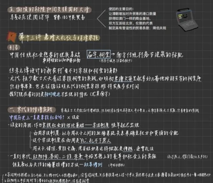 浙大学霸的笔记精美得像教科书