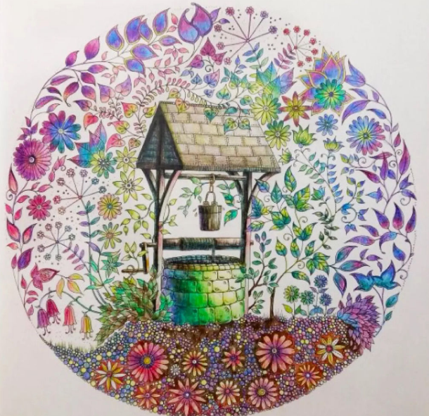 秘密花园涂色电子版百度网盘分享