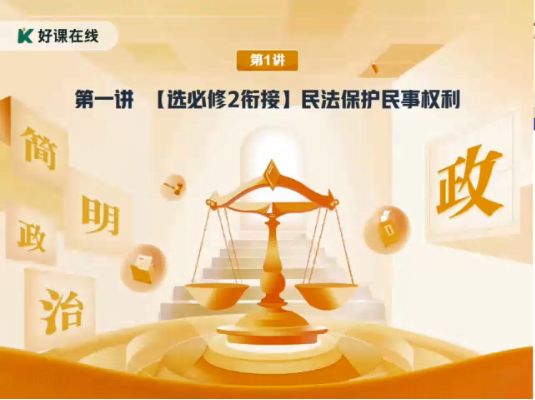 2024高二政治 周峤禹 寒假班