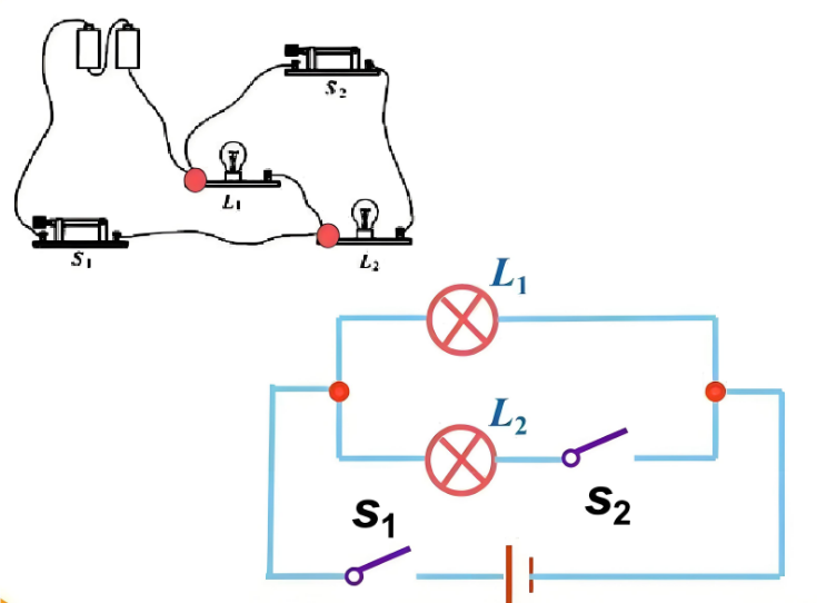 初中物理电路图