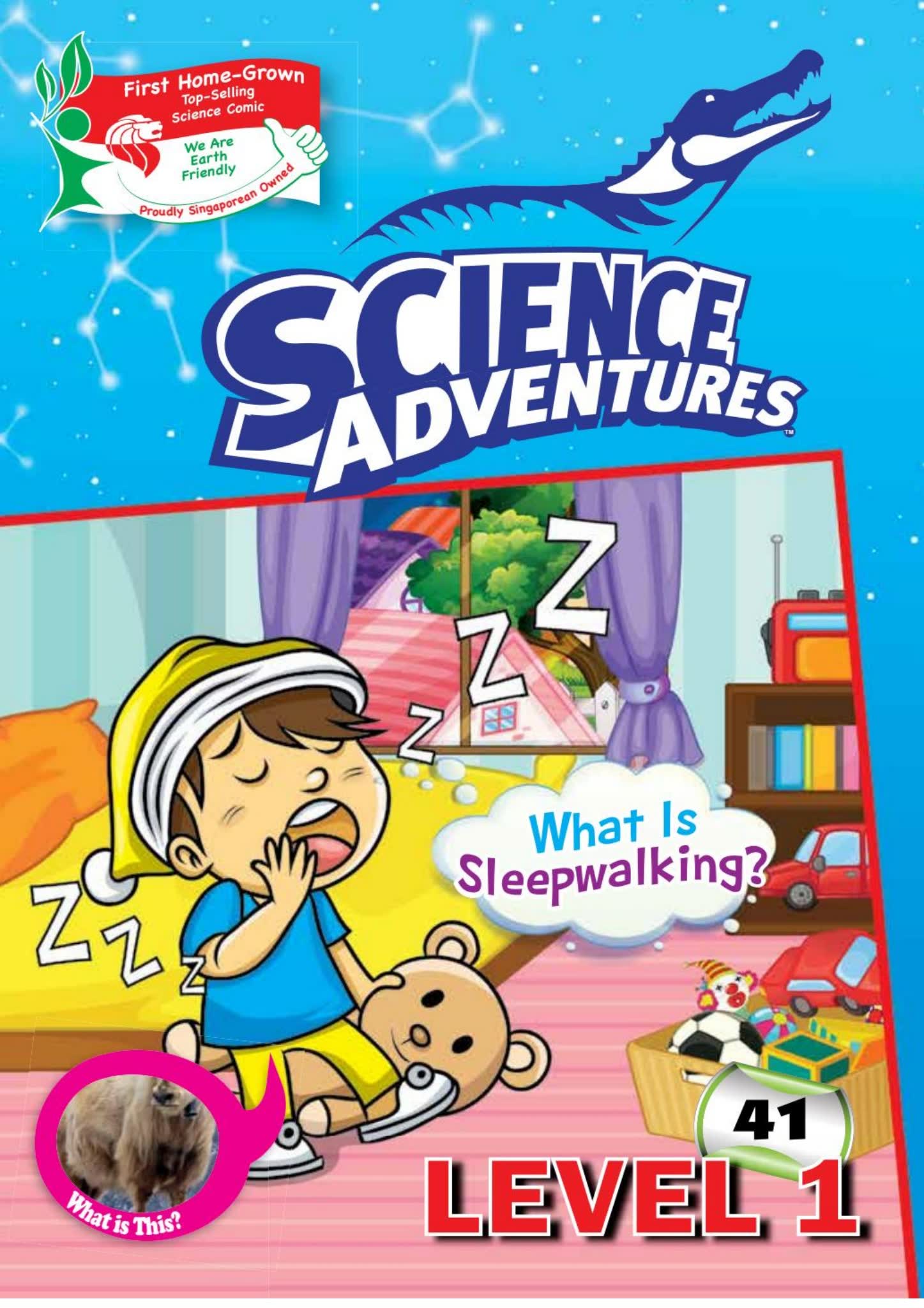 新加坡科学漫画，激发孩子的科学兴趣！Science Adventure Level1-Level3