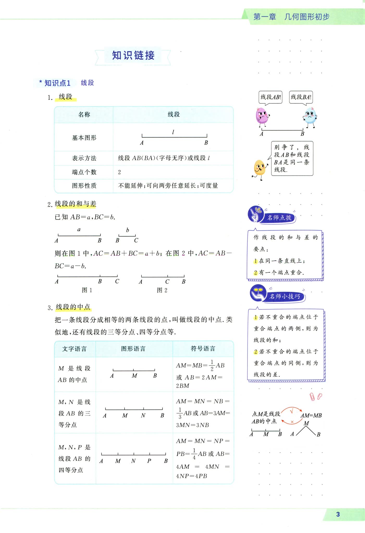 初中几何初步一