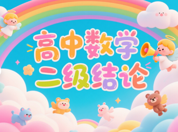 高中数学二级结论完整版电子版可打印