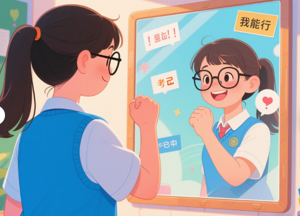 告诉自己“我已经准备充分”。