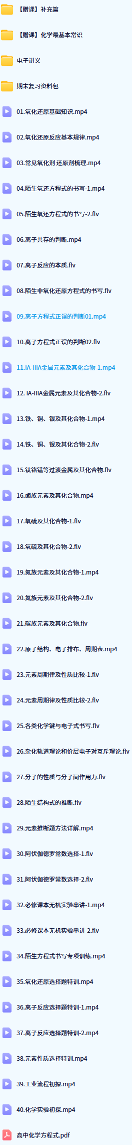 2026高考李政高三化学一轮暑假目录
