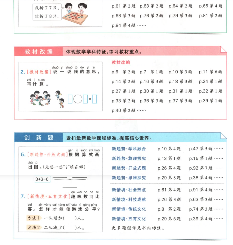 2025秋小学学霸作业本教材改动