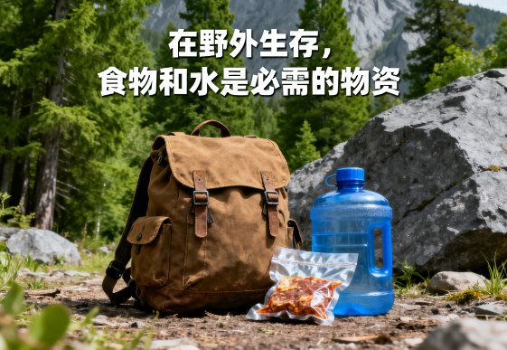 野外生成食物和水是必需的物资